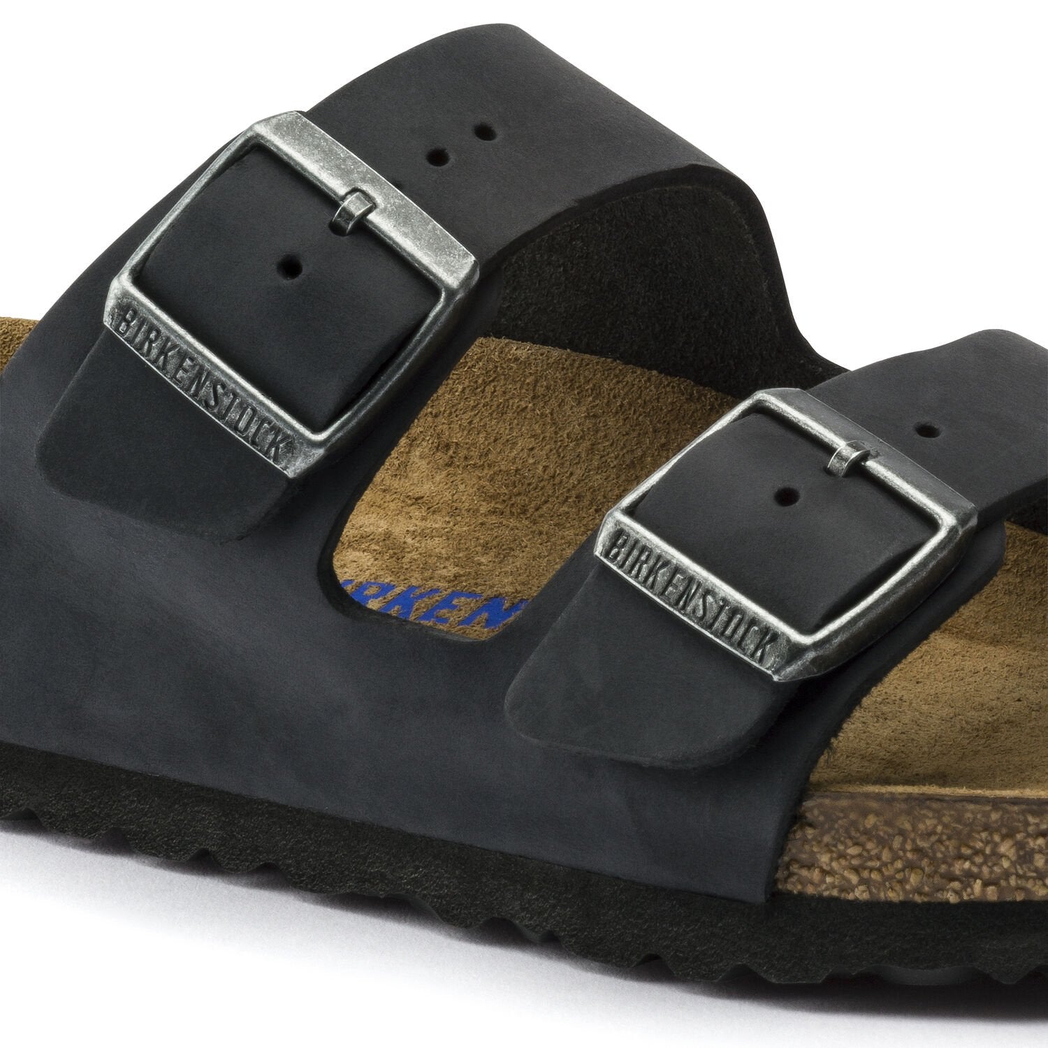 birkenstock arizona regular oiled leather black