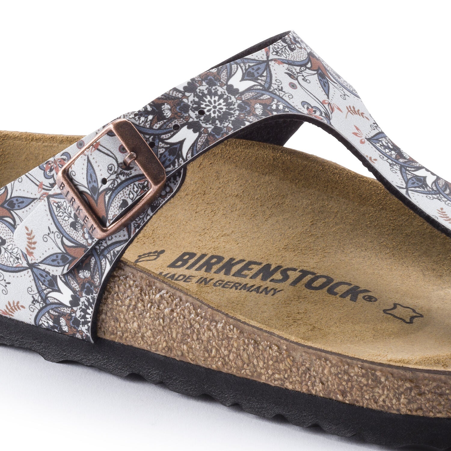 birkenstock gizeh boho flowers