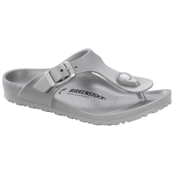 kids silver birkenstock