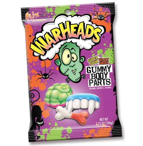 warheads sour body parts