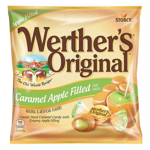 werthers original caramel apple filled 75g