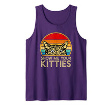 Ladda upp bild till gallerivisning, Show Me Your Kitties Funny Cat Gifts for Cat Kitten Lovers Tank Top-1334210
