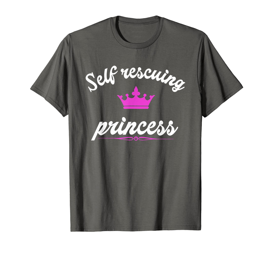 Funny shirts V-neck Tank top Hoodie sweatshirt usa uk au ca gifts for Self Rescuing Princess Funny Independent Woman T-Shirt 1634582
