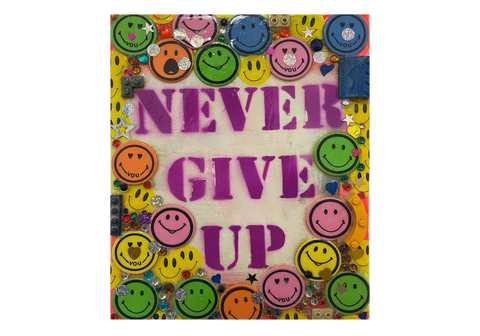 Never give up painting