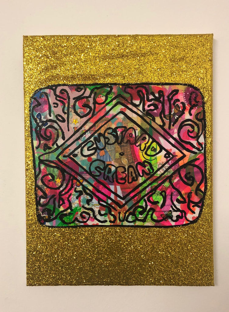 Disco Biscuit Pop Art Painting By Barrie J Davies 19