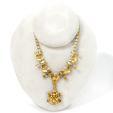 Romantic Victorian 15ct Gold Pearl and Turquoise Necklace – Fidra Jewellers