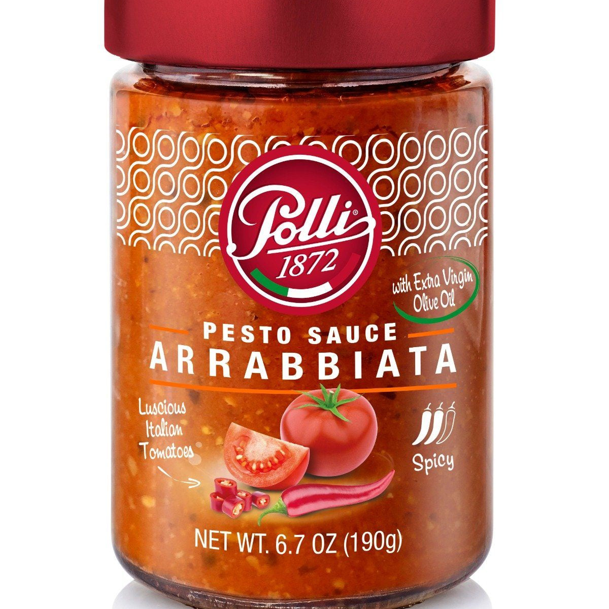 Arrabbiata Pesto Sauce by Polli  oz — Sogno Toscano