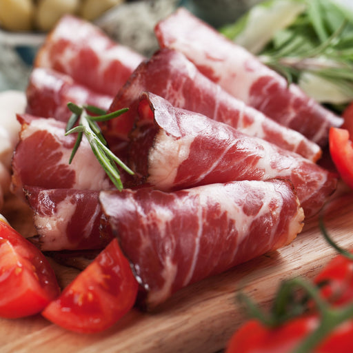 Shop Italian Guanciale (Cured Pork Jowl), 2.6 lbs Online – Authentic  Italian Market Online - Gusto Grocery