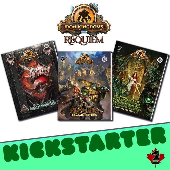 Preorder Iron Kingdoms Requiem 5e Ks Bundle Black Knight Games