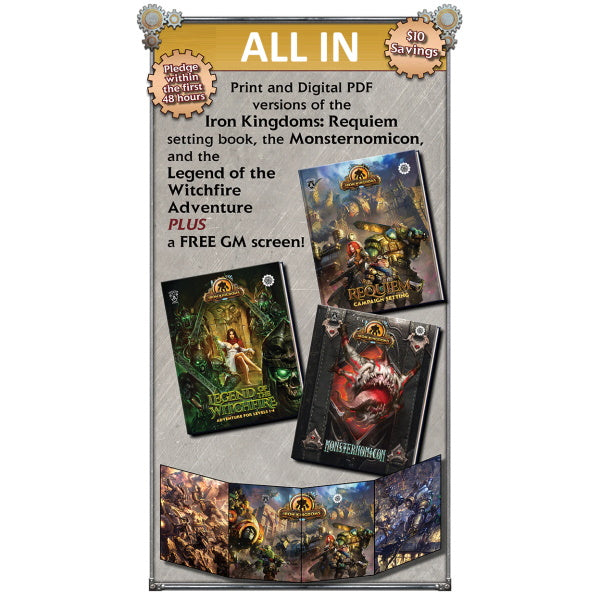 Preorder Iron Kingdoms Requiem 5e Ks Bundle Black Knight Games