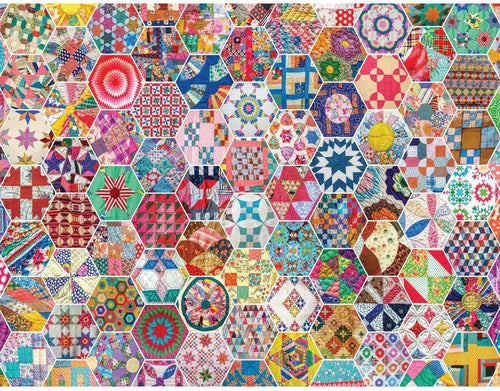 Image of Crazy Quilts 500 Piece