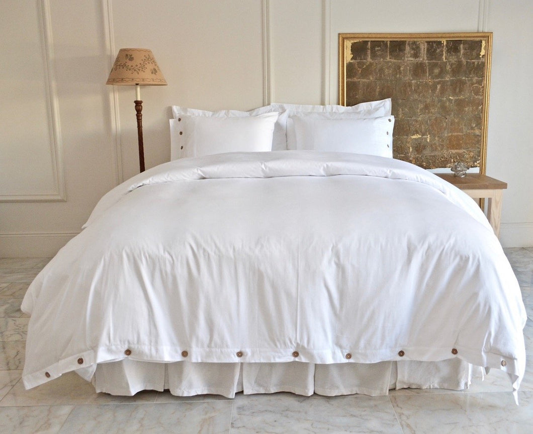 how to button a duvet cover