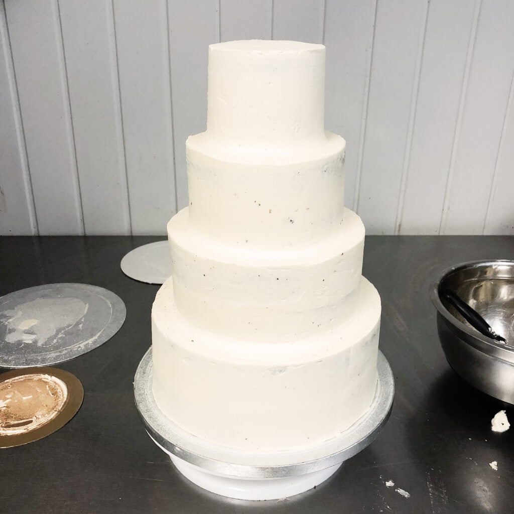 How To Stack A Wedding Cake Anges De Sucre