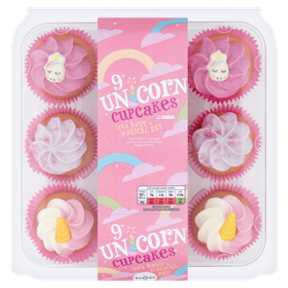 Asda Unicorn Cupcakes