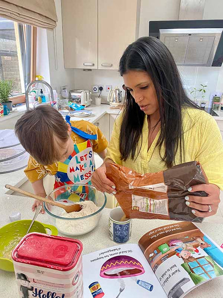 Baking with kids