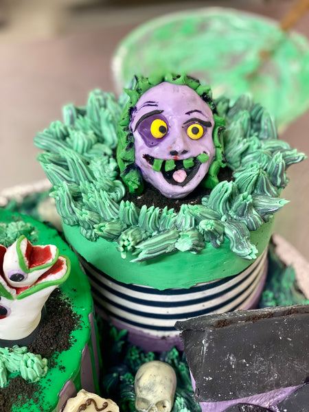 Beetlejuice Cake Topper