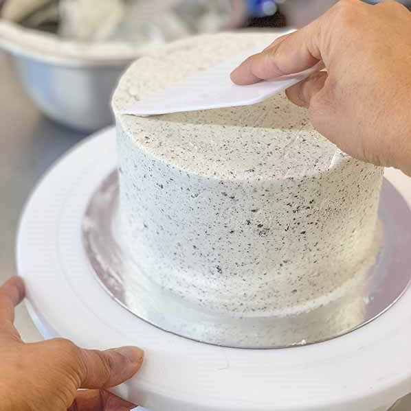 Chocolate Oreo Cake Decorating Step 5