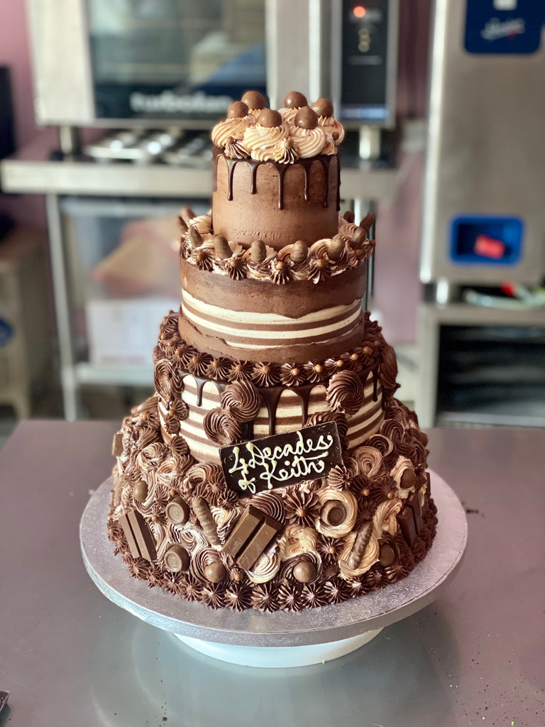 A Chocoholic's 40th Birthday Cake - Anges de Sucre