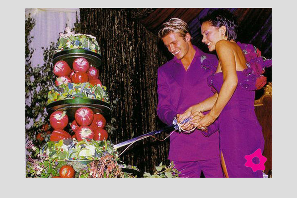 David and Victoria Beckham Wedding Cake Worst Celebrity Wedding Cake