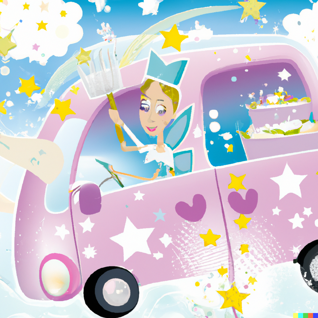 Fairy Godmother Delivery Cakes with Fairy Dust