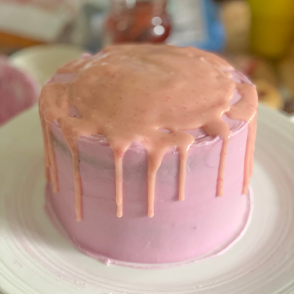 Fake Bake Recipe Morrisons Champagne Afternoon Tea Cake - drip