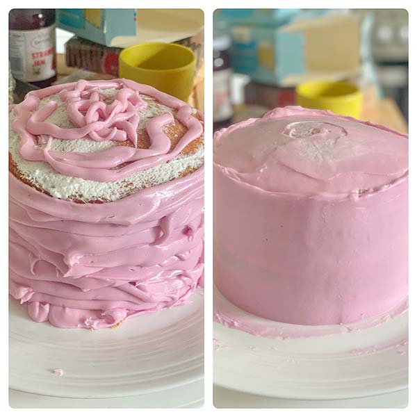 Fake Bake Recipe Morrisons Champagne Afternoon Tea Cake - frosting