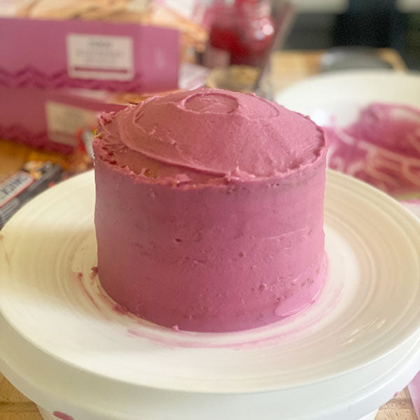 Fake Bake Recipe Peanut Butter and Jam - smooth frosting
