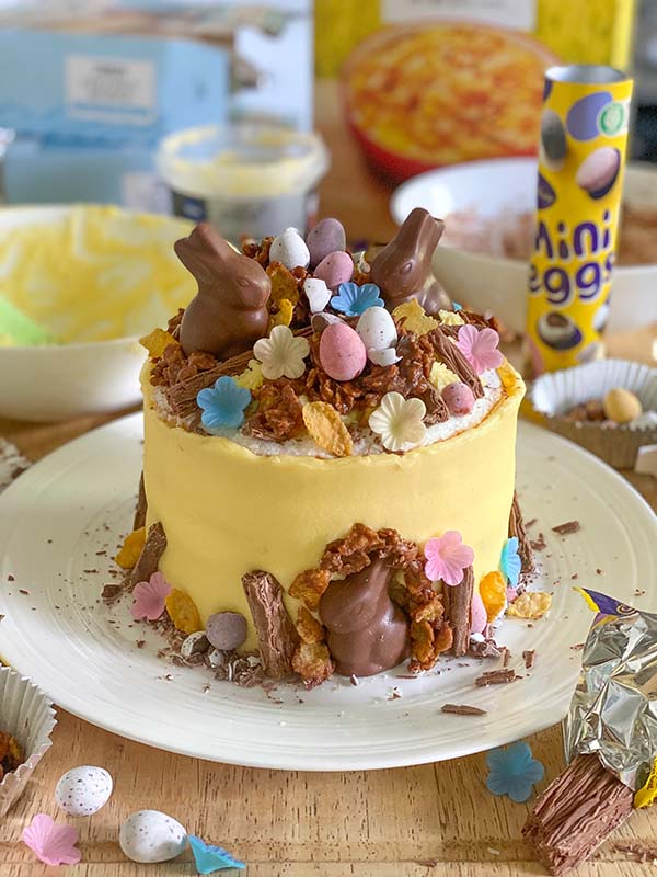 Fake Bake Recipe Tesco Easter Bunny Cake