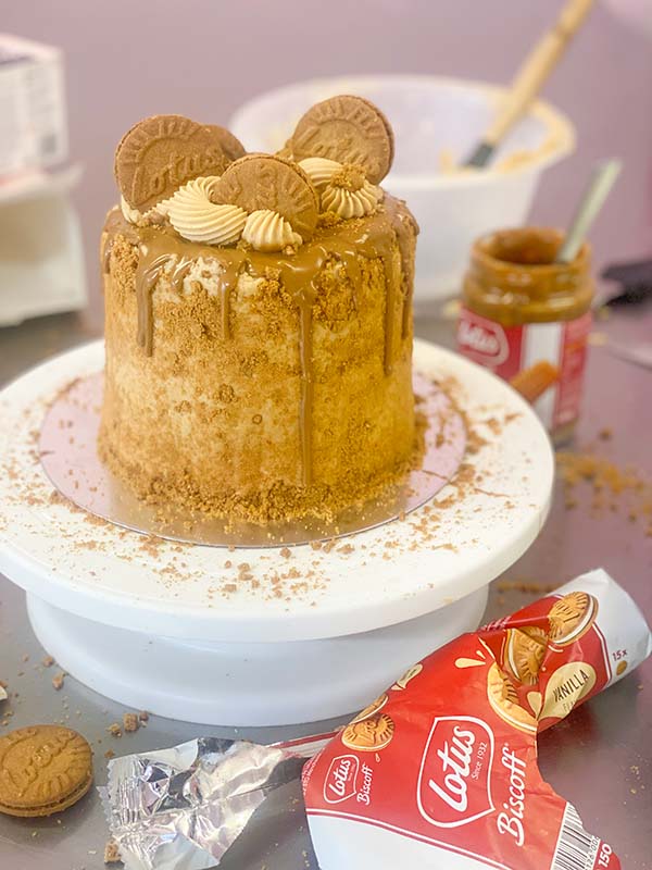 Fake Bakes - Biscoff Cake