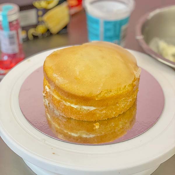 Fake Bakes Victoria Sponge Recipe - Naked Layer Cake