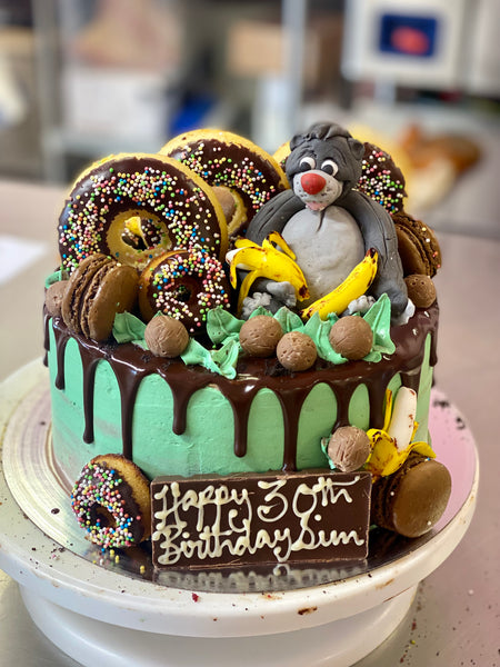 Jungle Book Theme Birthday Cake
