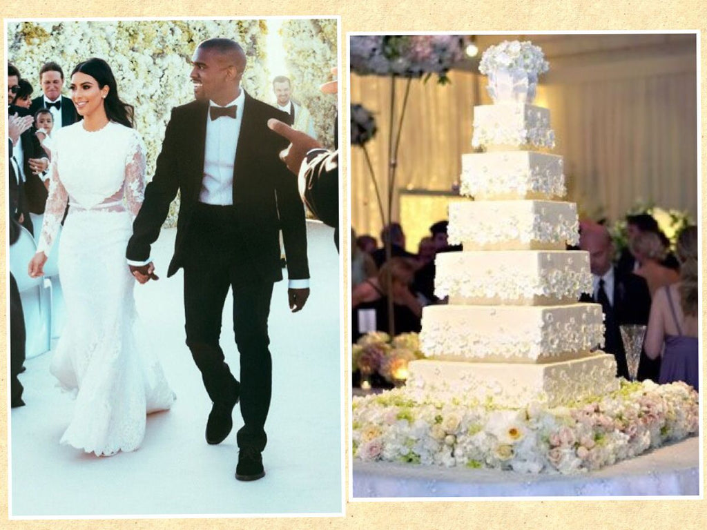 Kim Kardashian Kanye West Best Celebrity Wedding Cake