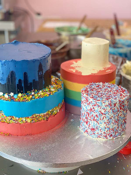 Marvel Superhero Kids Birthday Cake - butterceam cakescape