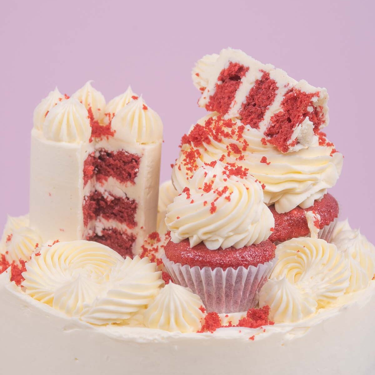 Meta Red Velvet Cake - Close View (1)