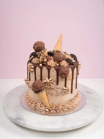 Nutella Ferrero Rocher Cake