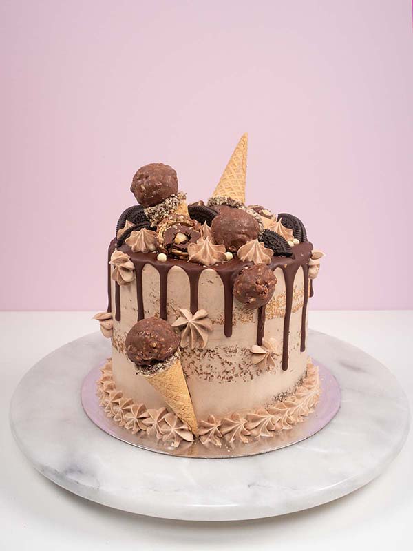 Nutella Ferrero Rocher Cake to Order