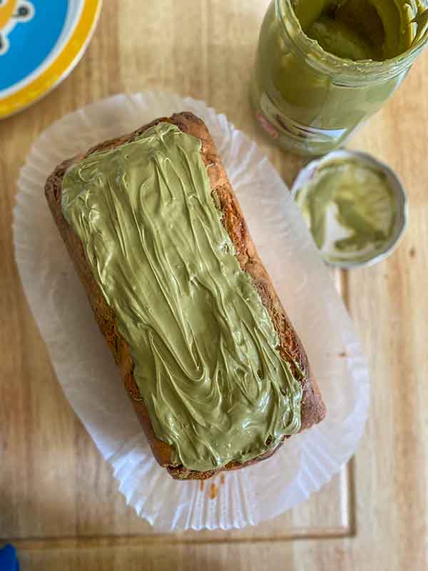 Orange and Pistachio Loaf Cake Recipe - Pistachio Creme