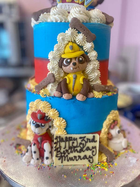 Paw Patrol Birthday Cake - Rubble