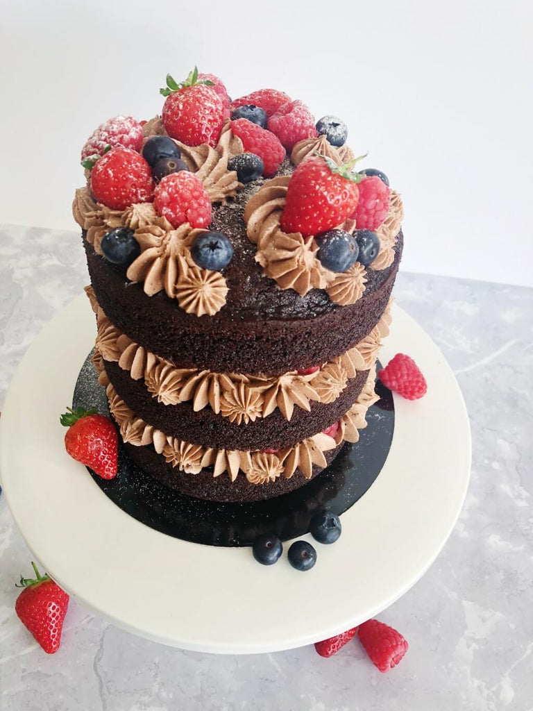 Vegan Chocolate Sponge Cake