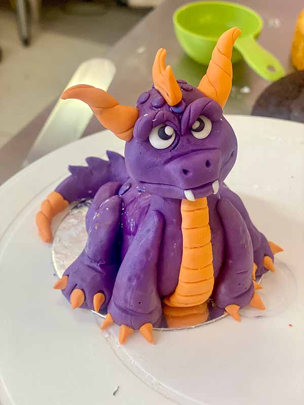 Spyro Dragon Cake Topper