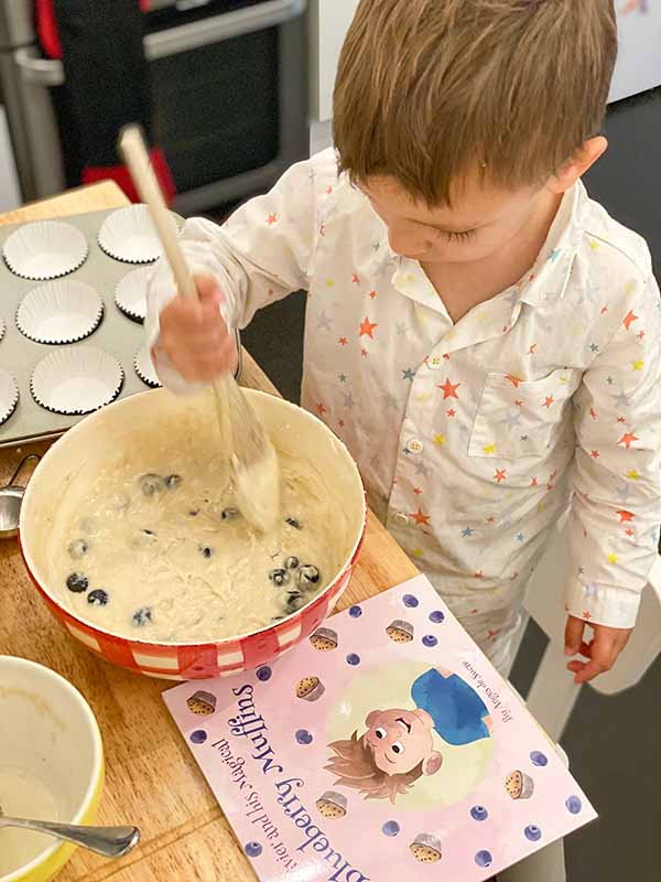 Storybakes Blueberry Muffins Baking with Children