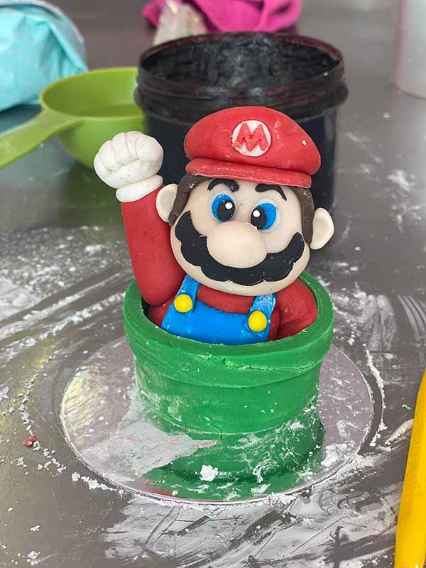 Mario Fondant Cake Topper