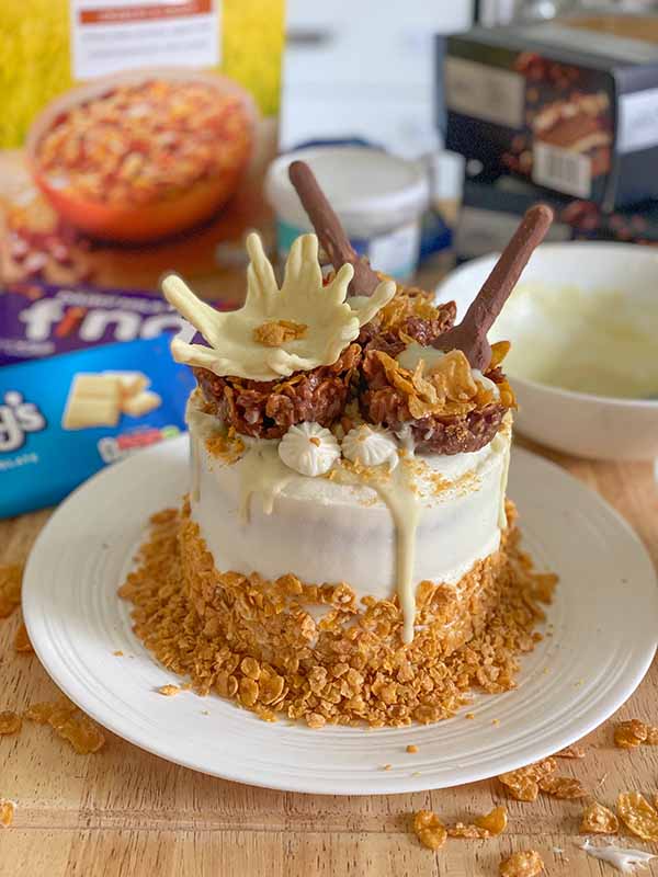 Tesco Fake Bake Corn Flake Cake - recipe