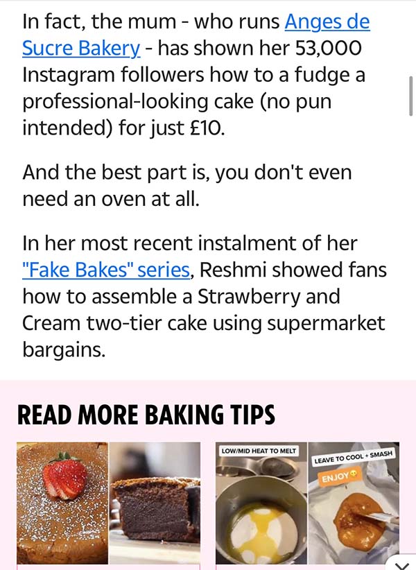 The Sun £10 Supermarket Fake Bake Cake Challenge 03