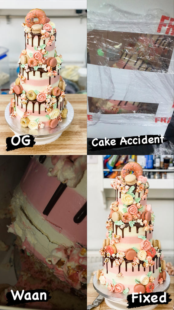 Three-tiered Cake Delivery