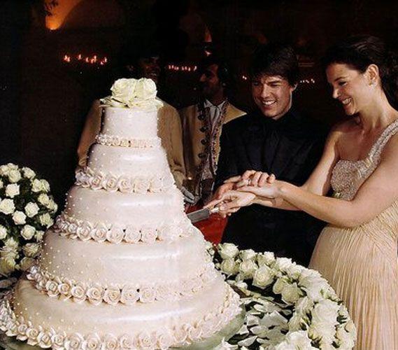 Tom Cruise Katie Holmes Worst Celebrity Wedding Cake