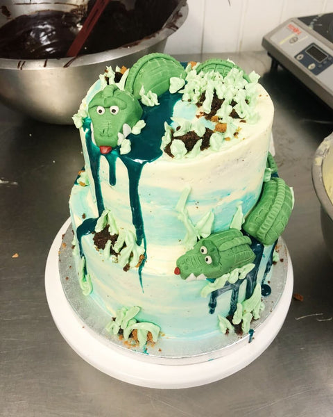 Crocodile birthday cake | Lonson