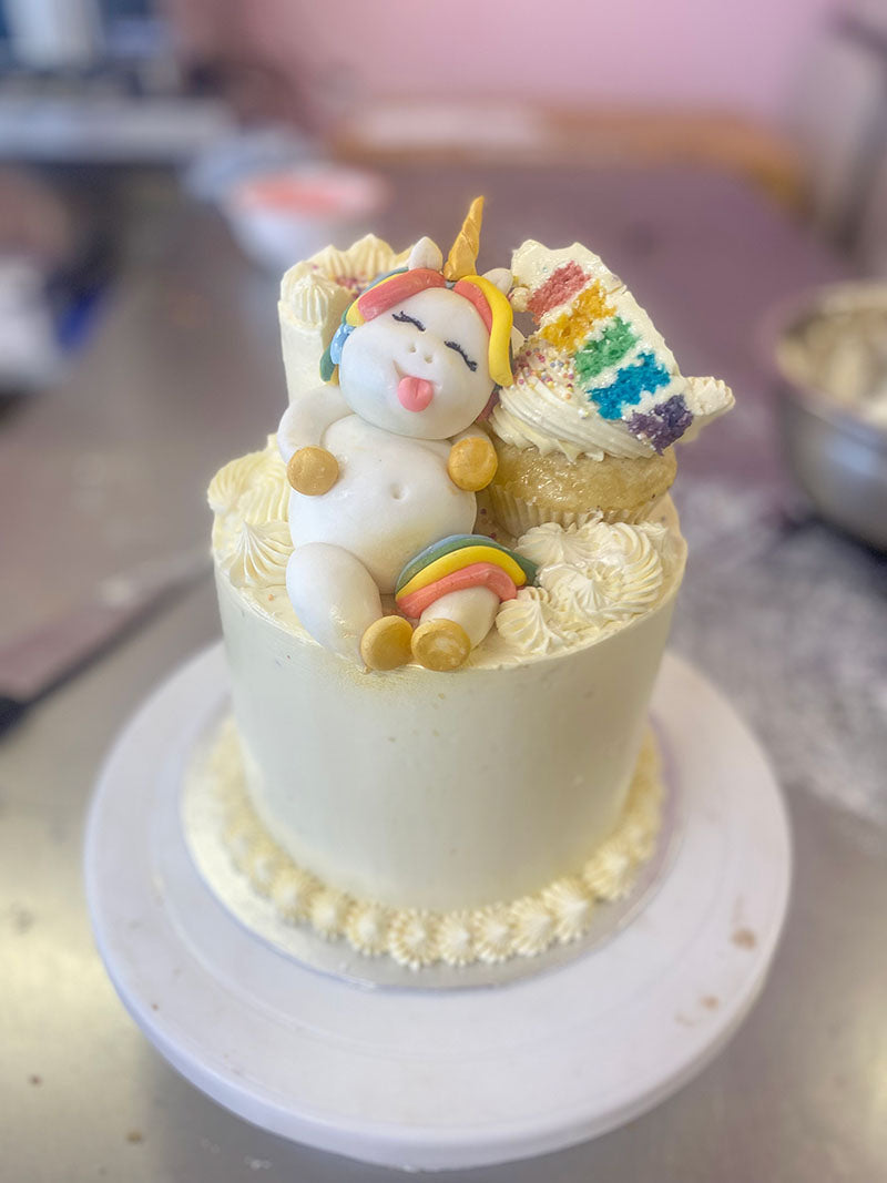 Tesco Golden Unicorn Cake - Tesco Groceries