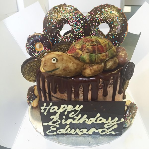 Turtle Birthday Cake London