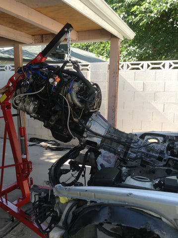 1JZ engine removal 